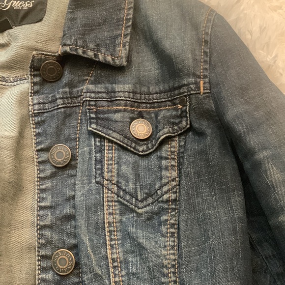 GUESS dark wash jean jacket - Picture 4 of 6